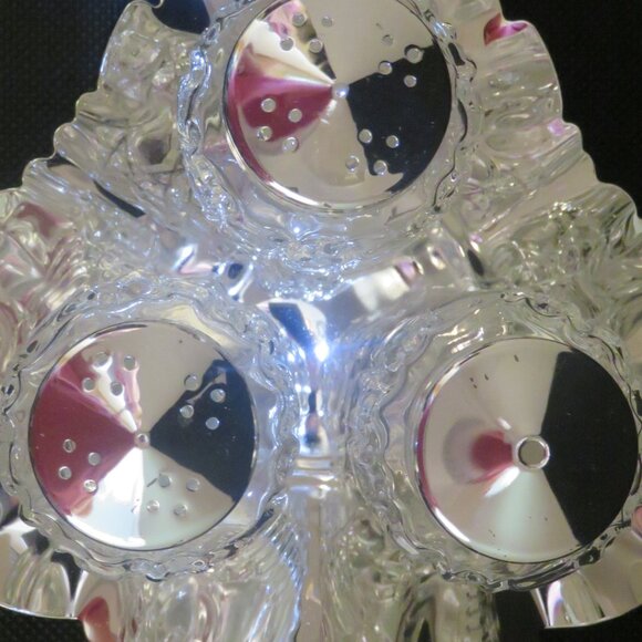 *Vintage* Queen Anne Leaf Cruet Set Silver Plated (K432) - Picture 7 of 11